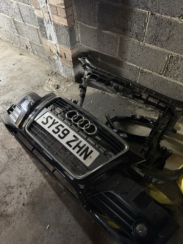 Audi front bumber slam - audi,