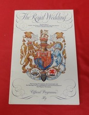 The Royal Wedding Official Programme - Prince of Wales & Lady Diana Spencer 1981