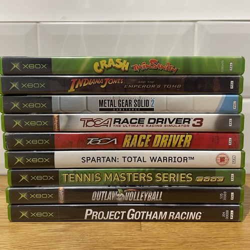 Original xbox games bundle job - xbox,