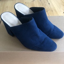 Marks And Spencer Navy Mule Size 5 1/2 Insolia