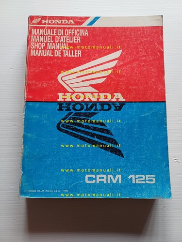 1990 honda crm 125 workshop - crm,