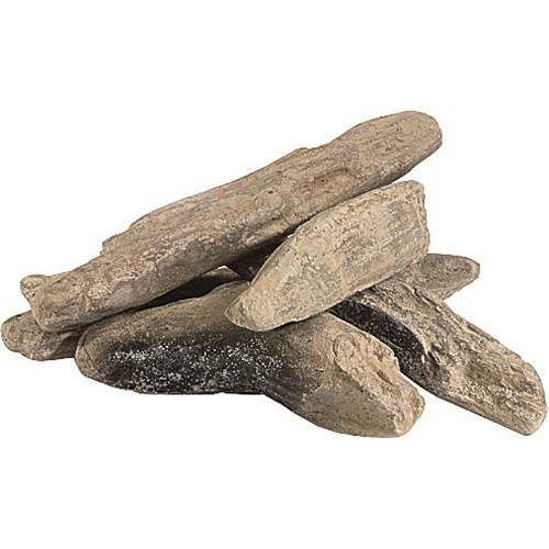 Ceramic gas fire driftwood - gas,