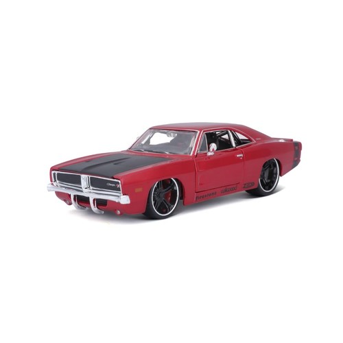 1969 dodge charger - dodge, red
