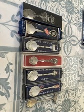 C6 Spoons Sliver Plate Unusual