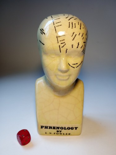 Phrenology fowler - by, l.n.