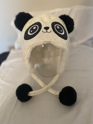 Hat panda head hood - head, cap