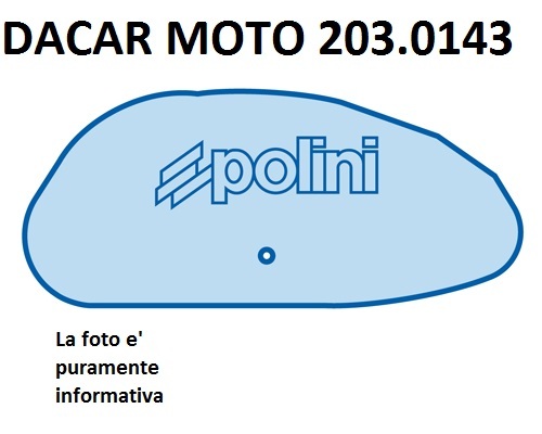 203 0143 air filter polini - 203.0143,