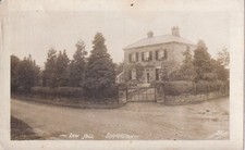 SINNINGTON NR KIRKBYMOORSIDE RPPC LOW HALL WINDOW SHUTTERS NOW REMOVED-UNPOSTED