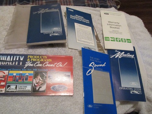 1988 ford mustang owners - 1988,