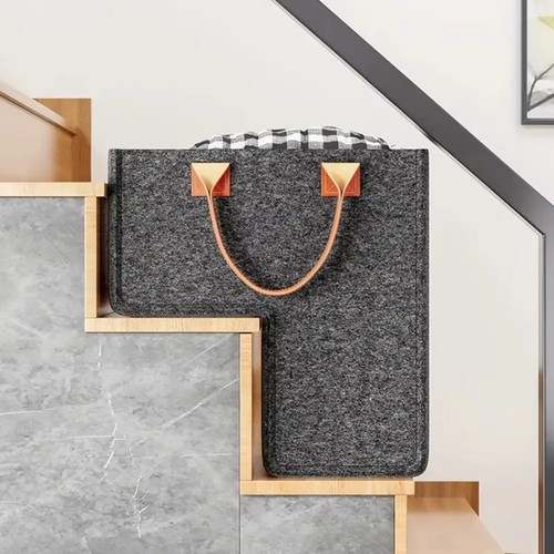 Soft felt stair basket shape - felt, l-shape