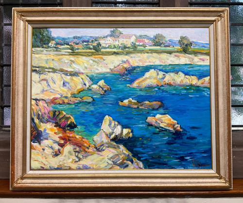 Large oil painting canvas - large,