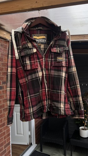Superdry hooded doublesawn - superdry,