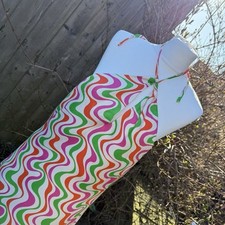 NWT Zara Mini Dress 60s Swirl