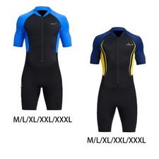 Mens shorty wetsuit one piece - mens,