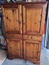 Ducal Pine 4/ Door Cupboard with Drawers