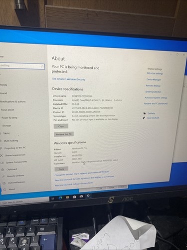 Dell optiplex 9020 - optiplex, i7-4790