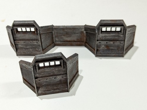 Barricades for table top