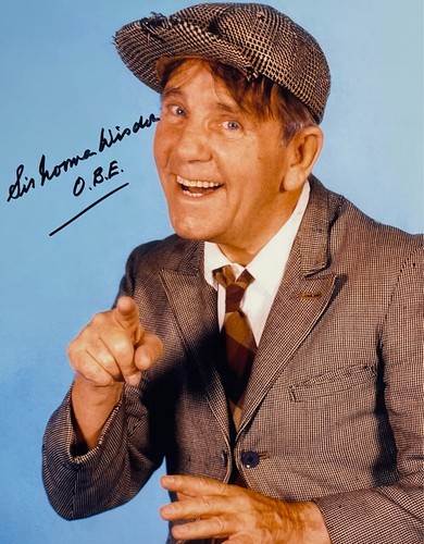 Norman wisdom signed - norman,