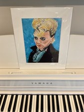 Brian Setzer Painting Print