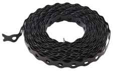 12mm BLACK Metal STRAPPING Fixing Banding STRIP STRAP BRACING Engineers 