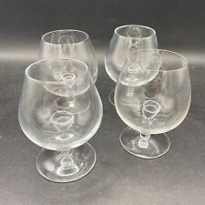 Cognac Brandy Balloons - French Fine Glass - Set of 4 - 300ml full Cap.