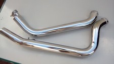 HARLEY DAVIDSON FXSB,FXSE BREAKOUT EXHAUST HEADERS,DOWNPIPES PAIR 65600031 + 56
