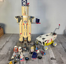 Playmobil Space - Rocket 6195 & Research Vehicle 9489