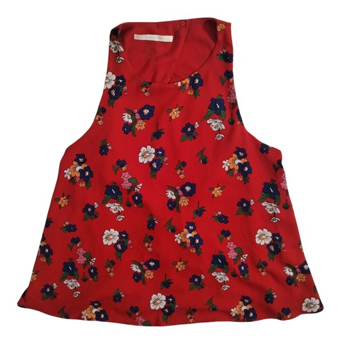 Zara top size red - zara,