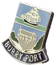 Burry Port Town Small Pin