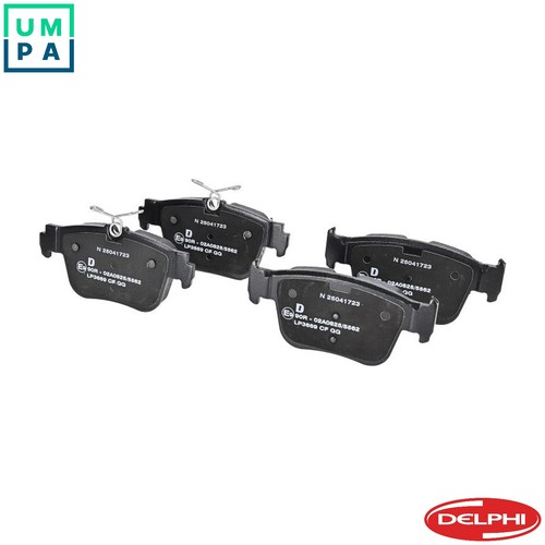 Brake pad set - brake,