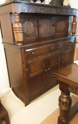 Vintage oak jacobean style - vintage,