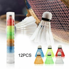 12PCS Nylon Plastic Badminton