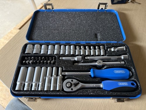 Draper socket set 4 - draper, 1/4