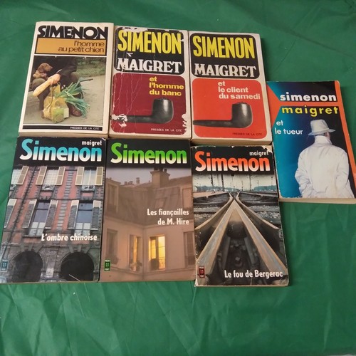 Georges simenon book lot - georges, 10