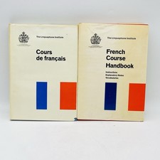Cours De Francais + French Course Handbook The Linguaphone Institute 1971