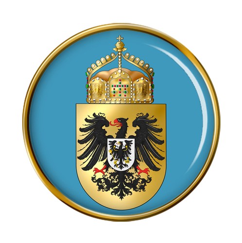 German imperial crest pin - german,