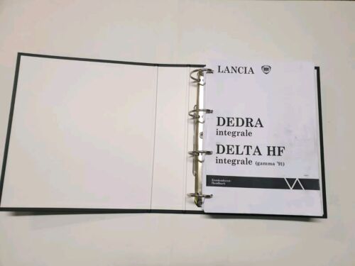 Workshop manual service - workshop, lancia