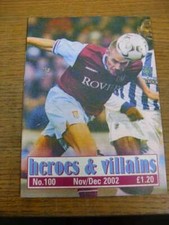 Nov-2002 Fanzine: Aston Villa