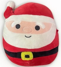 Squishmallows Father Christmas Nick Santa Claus Soft Toy Plush 8”