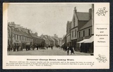 Portpatrick & Wigtownshire Joint Railway Official Postcard Stranraer George Str