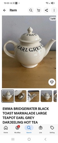 Emma bridgewater black toast - bridgewater,