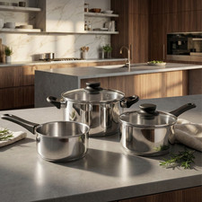 3x Induction Non Stick