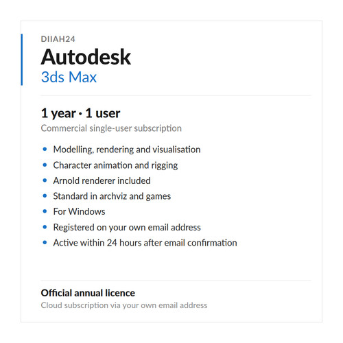 Autodesk 3ds max 2023 2027 - max, 2023-2027
