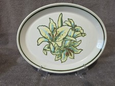 Vintage Palissy Orchid Oval