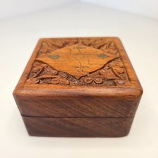 Vintage Indian Carved Wooden