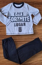 Personalised BIRTHDAY Fort nite Gaming  Pyjamas  Ages 3 4 5 6 7 8 9 10