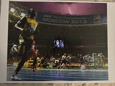 ATHLETICS: USAIN BOLT SIGNED