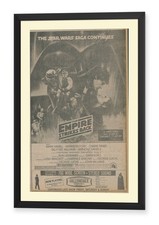 Star Wars Original Film Advert. Empire Strikes back May 21 1980 Baltimore USA