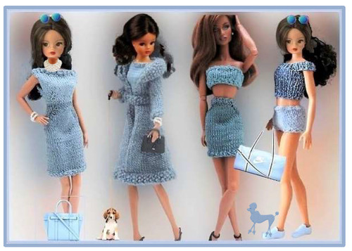 Knitting pattern barbie - knitting,
