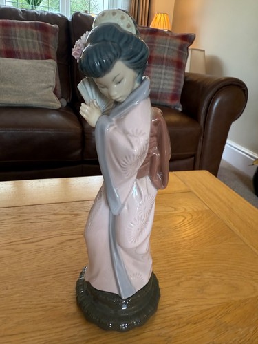 Vintage lladro japanese geisha - japanese,